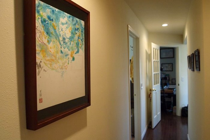 一歩家の中に入ると、回廊となっているのが一目瞭然です。